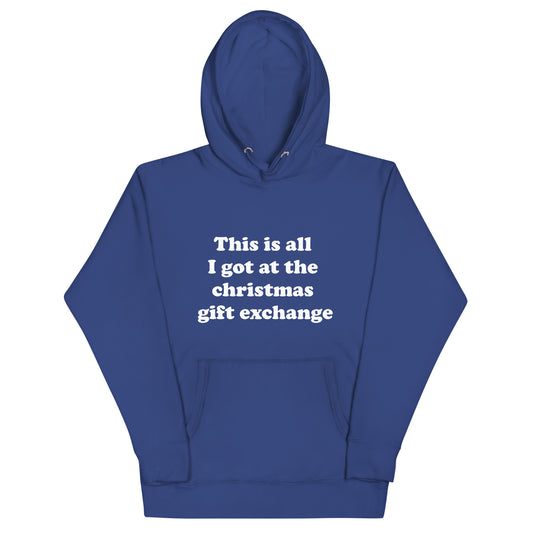 Gift exchange unisex hoodie