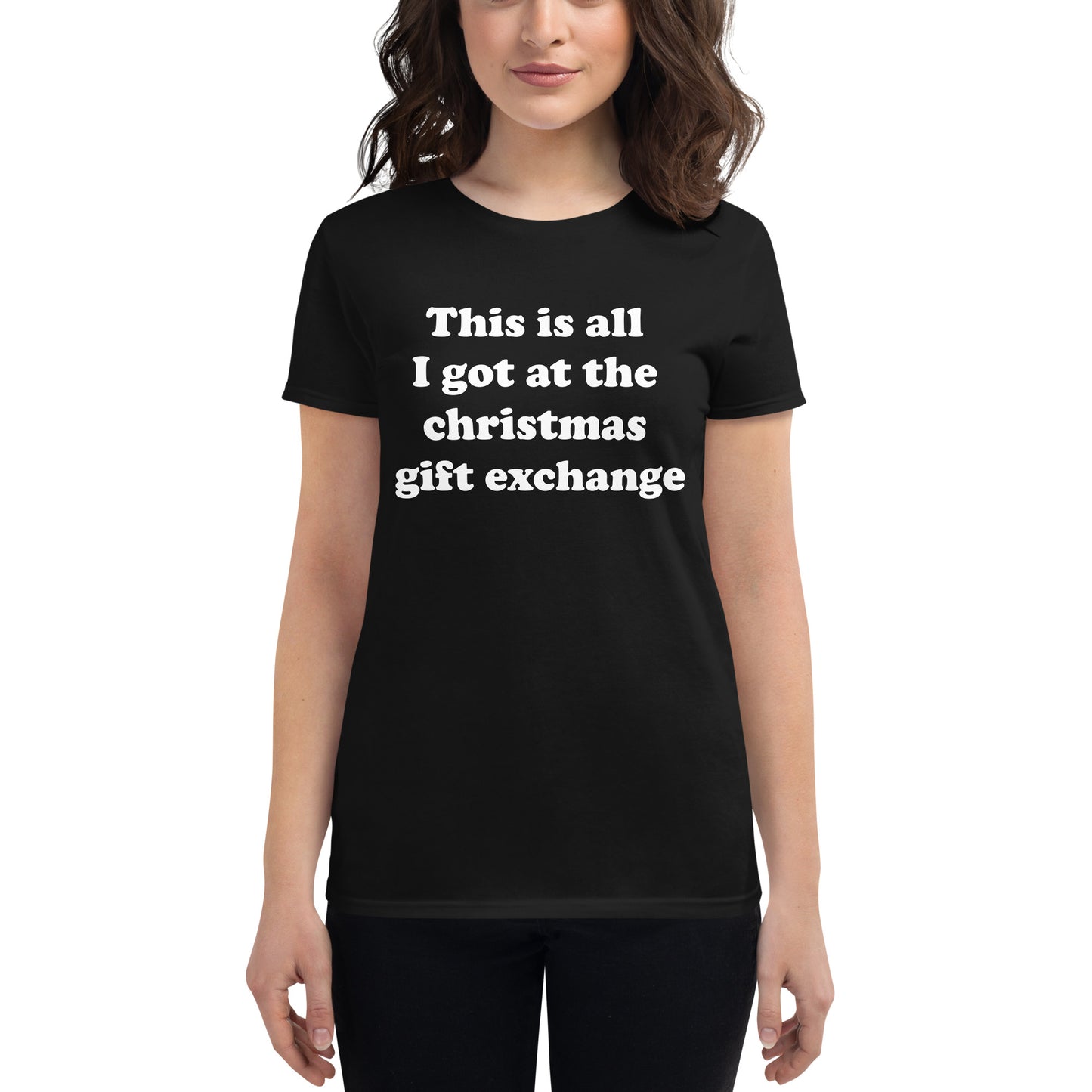 Gift exchange women's T-shirt